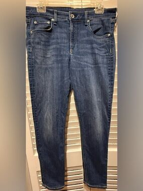 rag & bone Straight Leg Dark Blue Jeans
